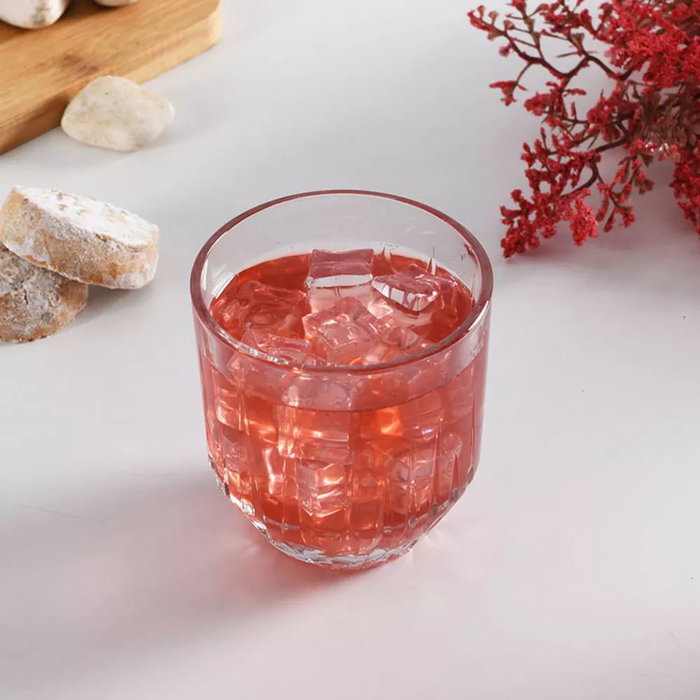 Hermia Juego de Vasos de Vidrio Transparente de 300 ml (3 piezas)